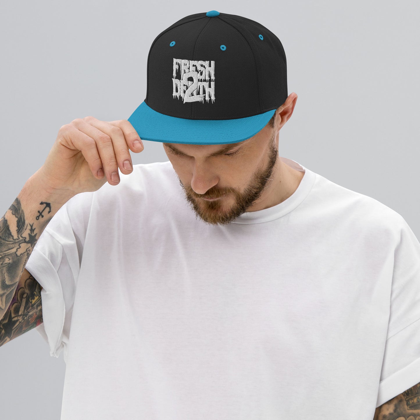 F2D Logo Snapback Hat